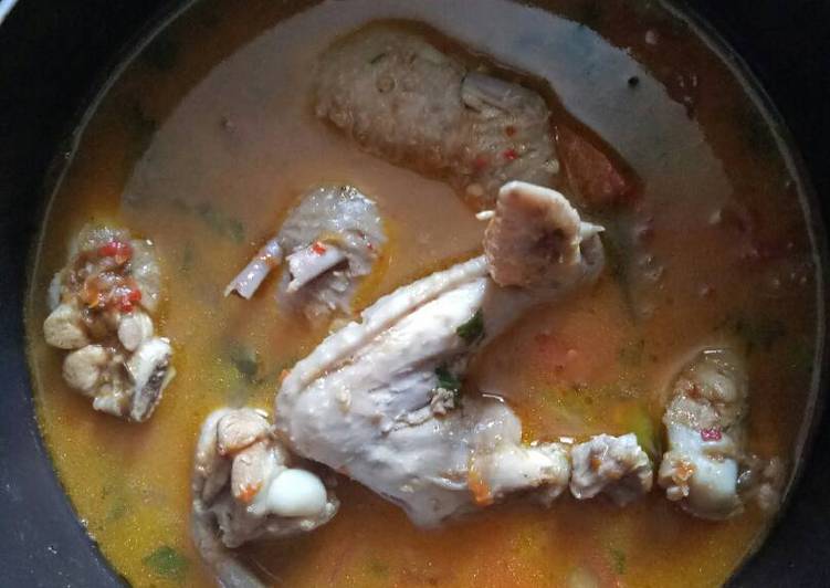 Resep Masakan Ayam Kuah Pedas