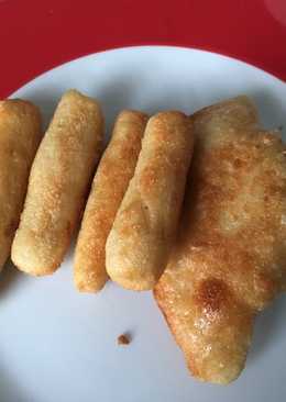 Empek-empek Palembang garing (