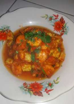 Udang asam pedas