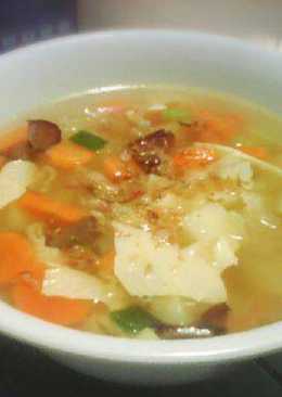 Sop sayur kembang tahu