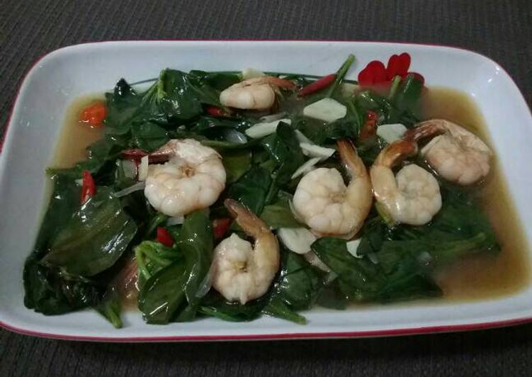 Resep Tumis daun gingseng cah udang ala bunda Jkb Kiriman dari Fitriana
Titis Perdini