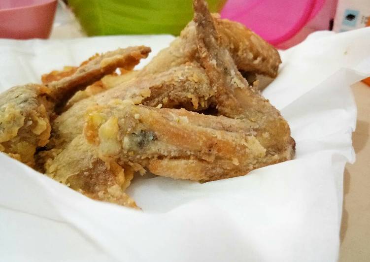 cara membuat Ayam goreng krispi praktis bumbu tradisional