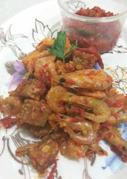 Udang 2T (tahutempe) petai