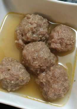 Bakso Sapi Kuah Kare Bening