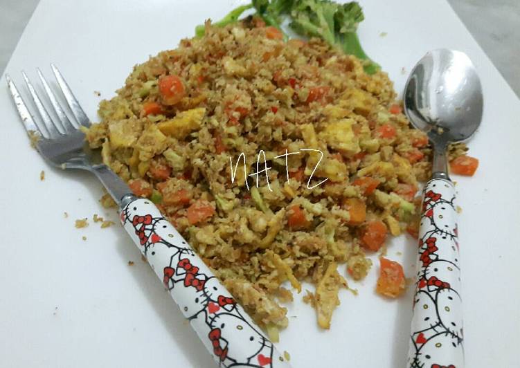 resep DIET MAYO NAT 1 ~ Nasi Goreng Cauliflower