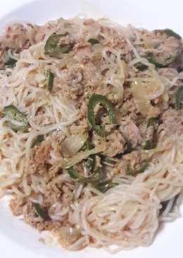 Mie Shirataki Tuna Pedasss (low carb) #ketofriendly