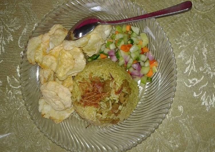 resep lengkap untuk Nasi Kebuli magic com