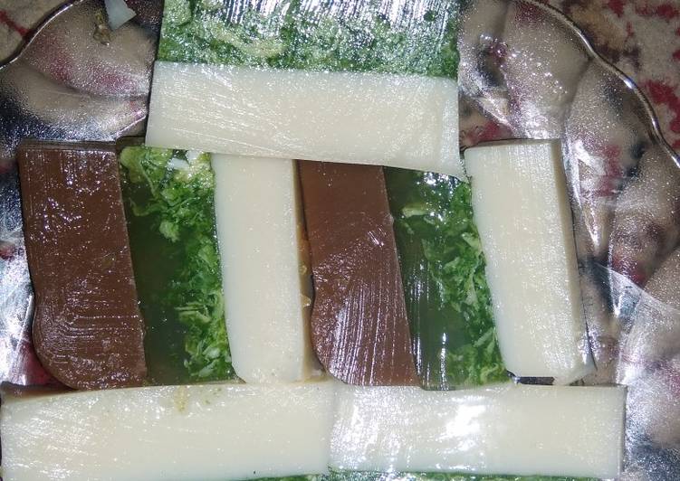  Resep  Agar agar capucino  pandan lumut  dan susu oleh Nurul 