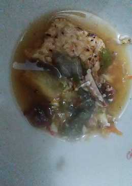 Pecak bandeng + tempe betawi