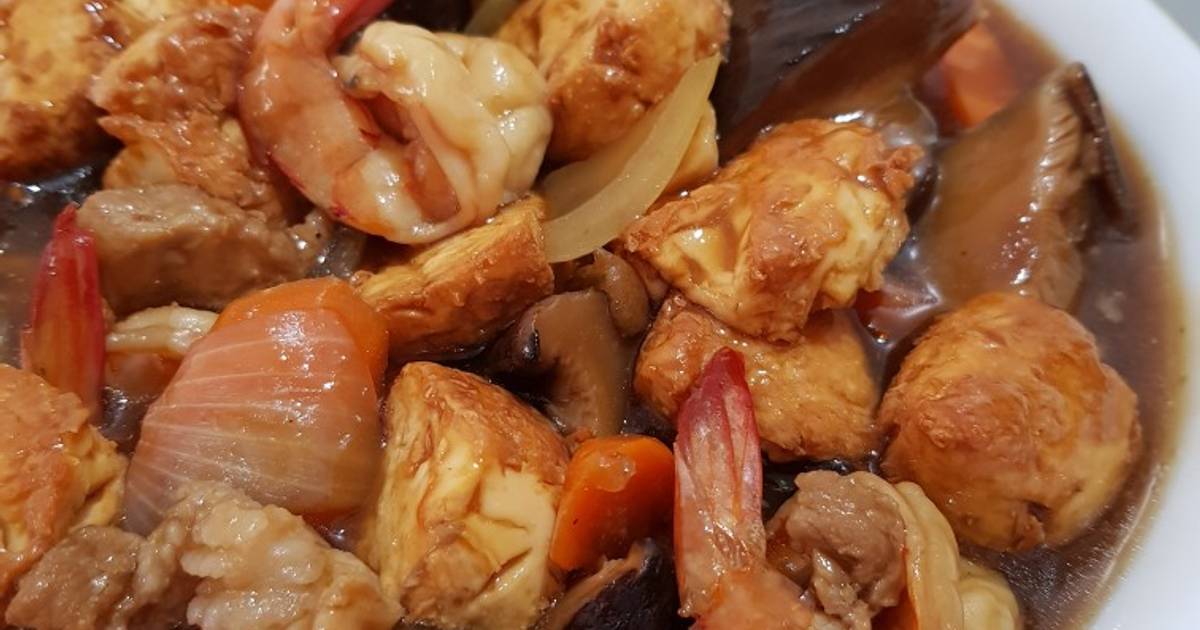 5 resep  sapo tahu babi enak dan sederhana Cookpad