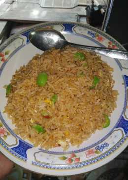 Nasi goreng petai sajiku pedas