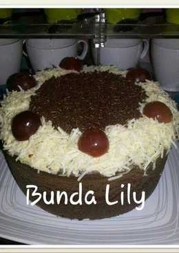 Cake coklat toping keju-ceres