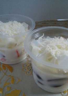 [CookiesJunkie] Salad buah yogurt lychee drink