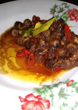 Tumis jantung ayam