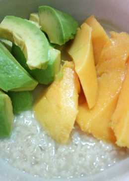 Oat alpukat+mangga