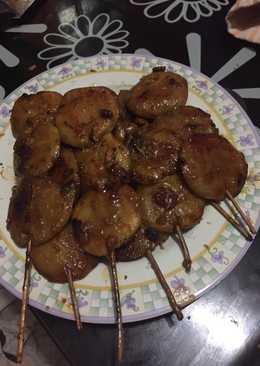 Jengkol Bakar madu saos spagethie