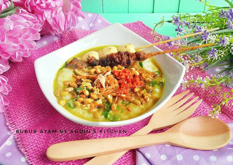 gambar untuk cara membuat Bubur Ayam