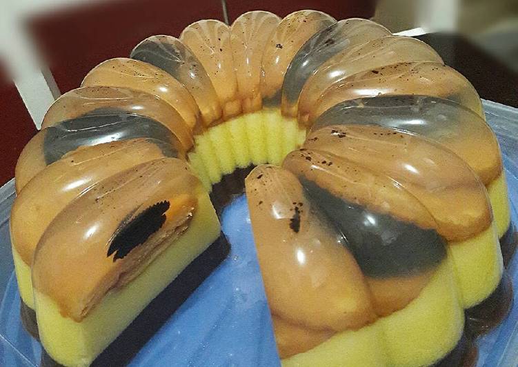 resep makanan Puding Regal Oreo