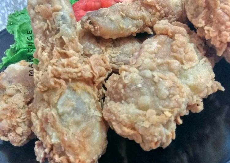 cara membuat Ayam Goreng Tepung Crispy ??