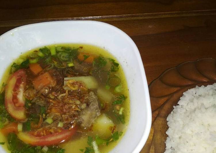 Resep Sop tulang sapi