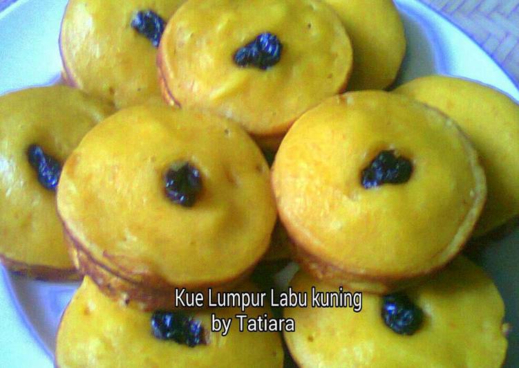 Resep KUE LUMPUR labu kuning oleh Tatiara - Cookpad