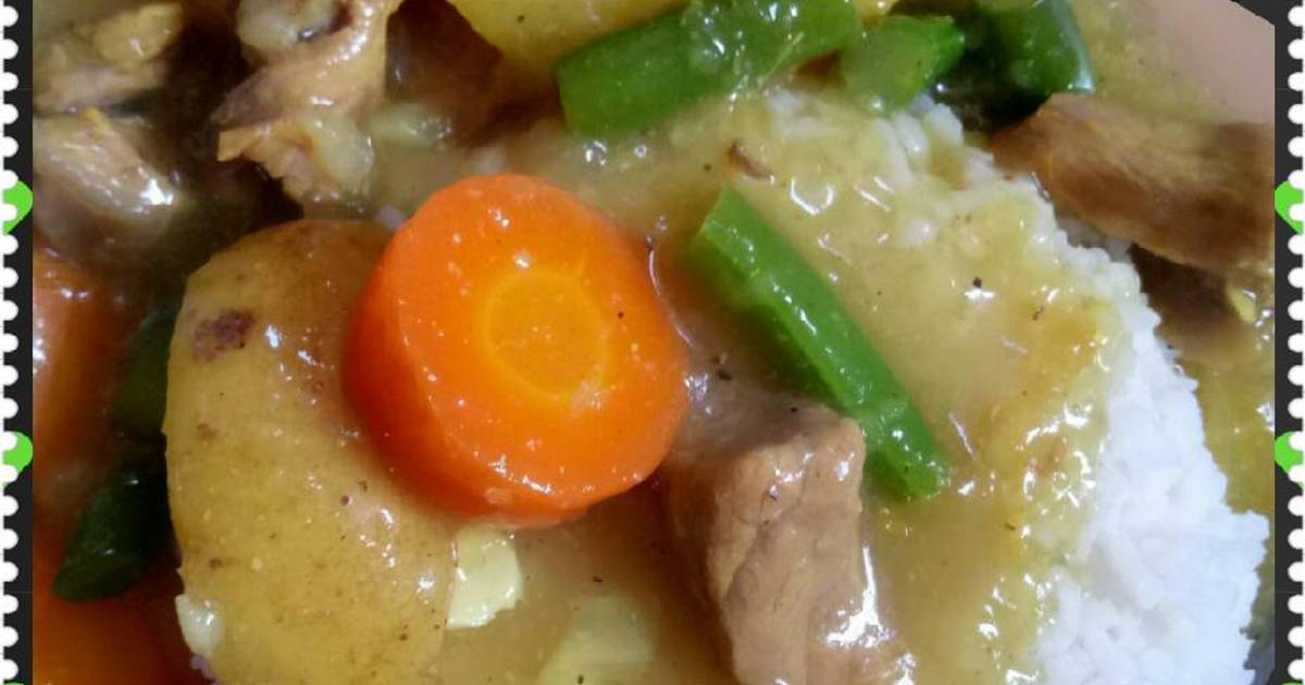  Resep Kari Ayam Kentang Wortel  Surat Rasmi N