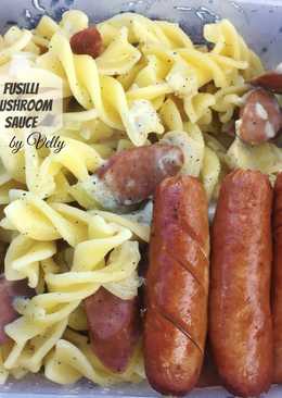 Fusilli Creamy Mushroom Sauce