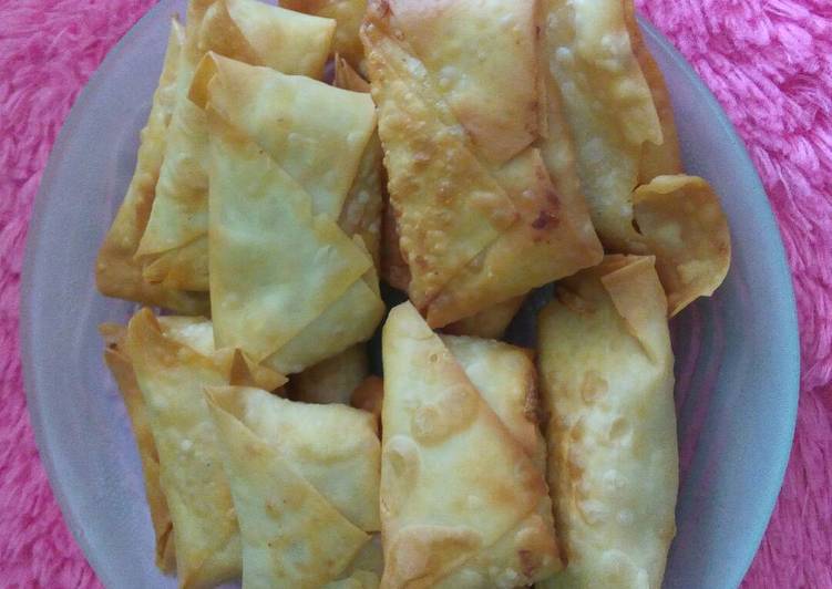 resep Pangsit Amplop Tahu