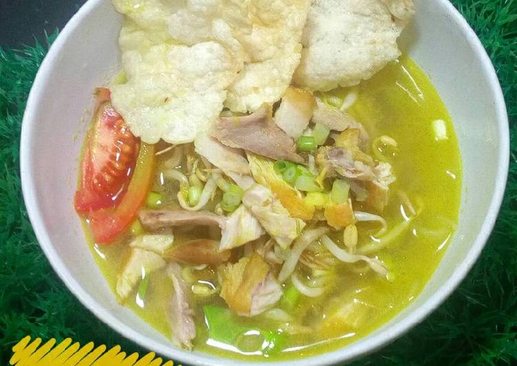 resep lengkap untuk #15 Soto Lamongan #RabuBaru