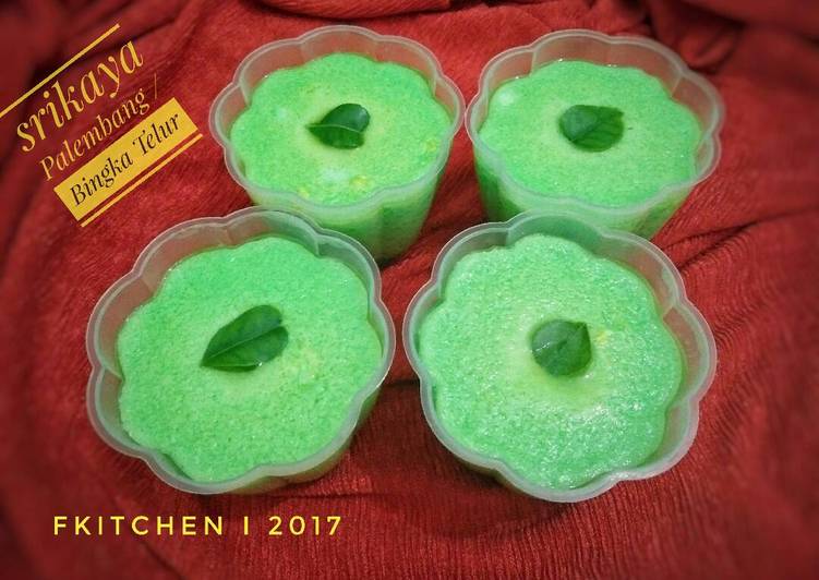 Resep Srikaya Palembang / Bingka Telur Kiriman dari F Kitchen