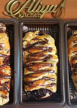Choco Cheese Banana Strudel
