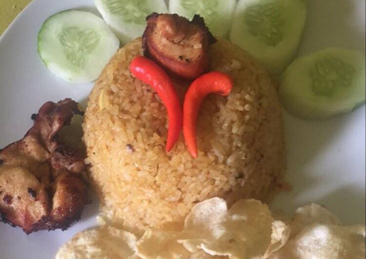 gambar untuk cara membuat Nasi kebuli Ayam