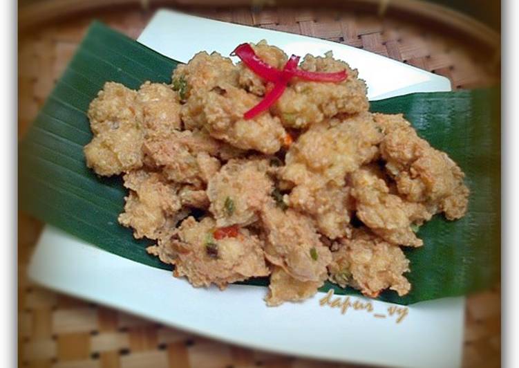 resep Perkedel TAHU KERITING (tanpa telur tidak hancur)