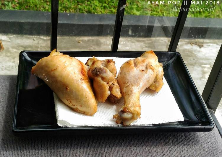 resep makanan Ayam pop