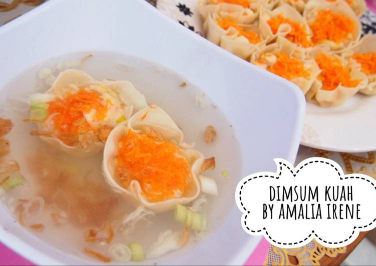  Resep  Dimsum ayam udang kuah  bisa utk mpasi  oleh Dapur 