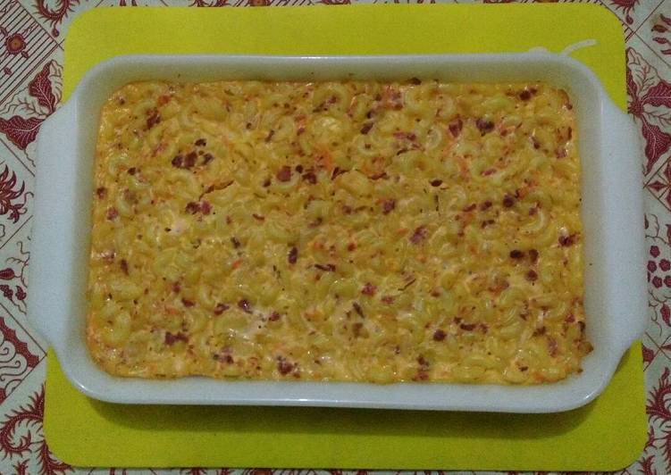 resep lengkap untuk Macaroni Schotel