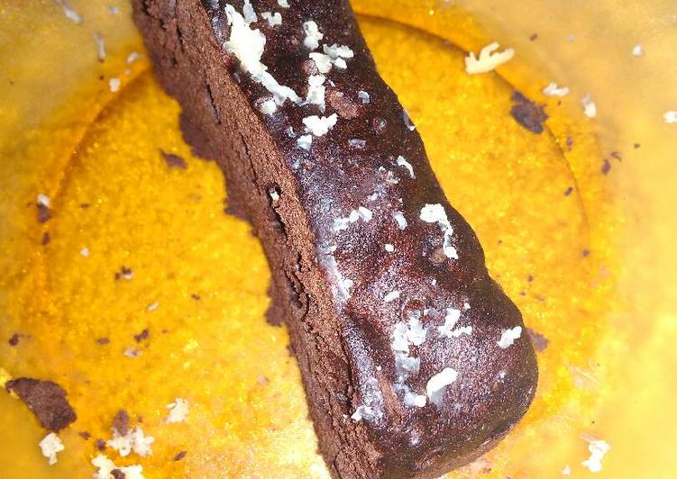 cara membuat Brownies kukus Mantap (dengan magic com)