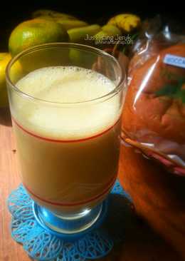 Jus Pisang Jeruk
