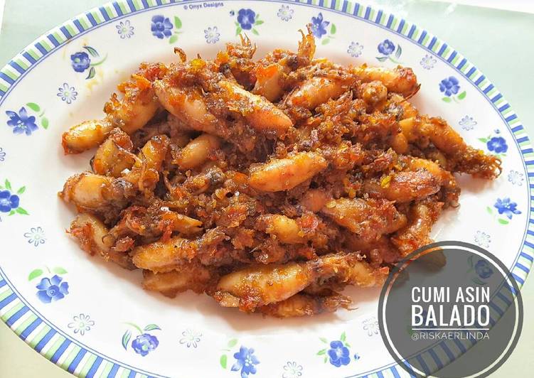 Cumi Asin Balado 4 Macam Bumbu Aja