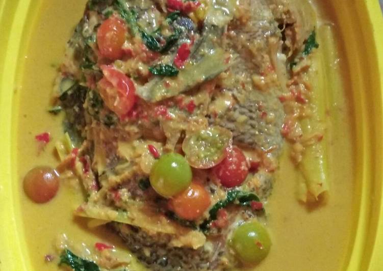 resep Gulai Ikan Nila Santan,Khas Paguci Bengkulu