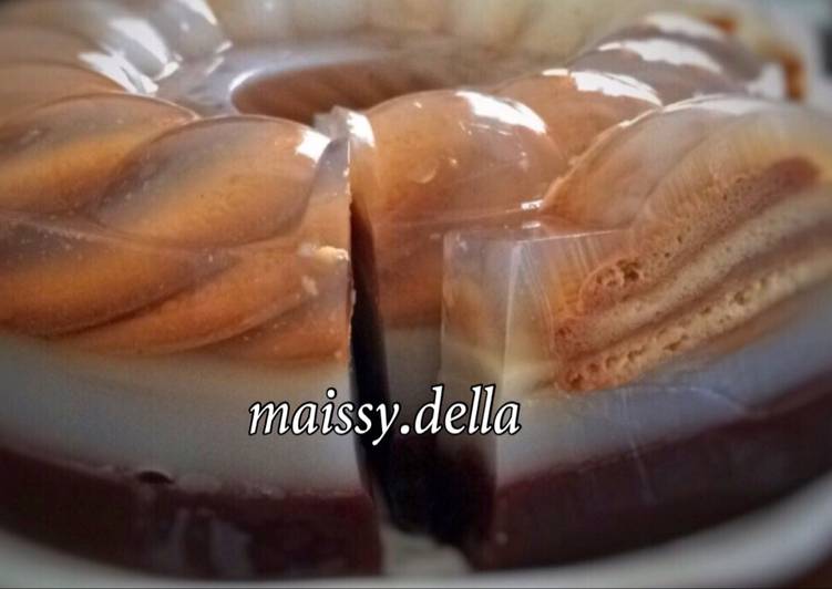 bahan dan cara membuat Pudding agar regal