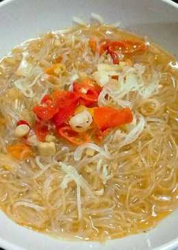 Bihun pedas kuah sereh