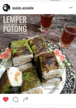 Lemper Potong Isi Ayam