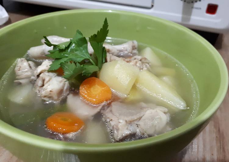 resep masakan Sop Ayam Bening