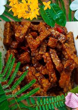 Tempe orek kecap simple