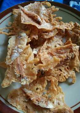 Goreng gereh ikan asin