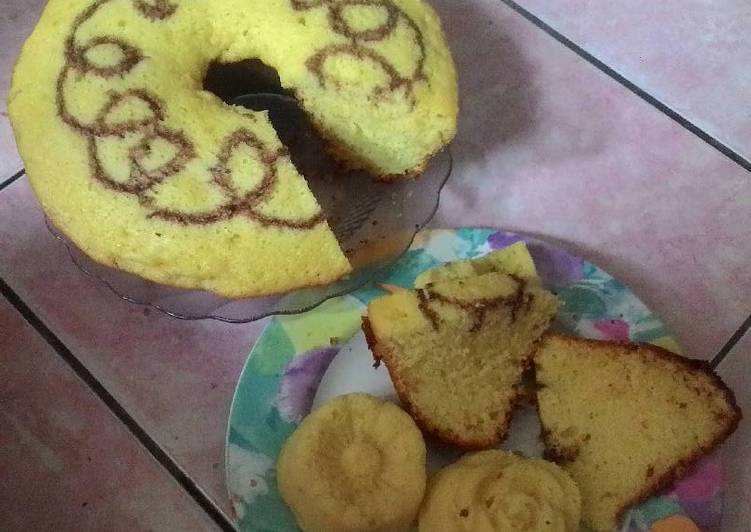 resep lengkap untuk Cake tape / bolu tape ??