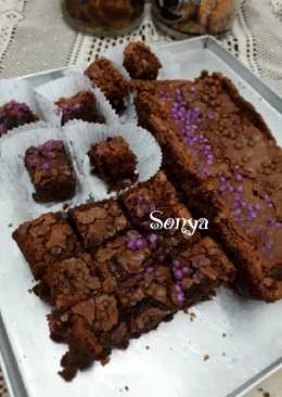 Brownies fudge panggang
