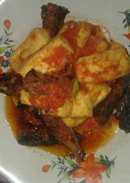 Pindang campur tahu masakan sederhana