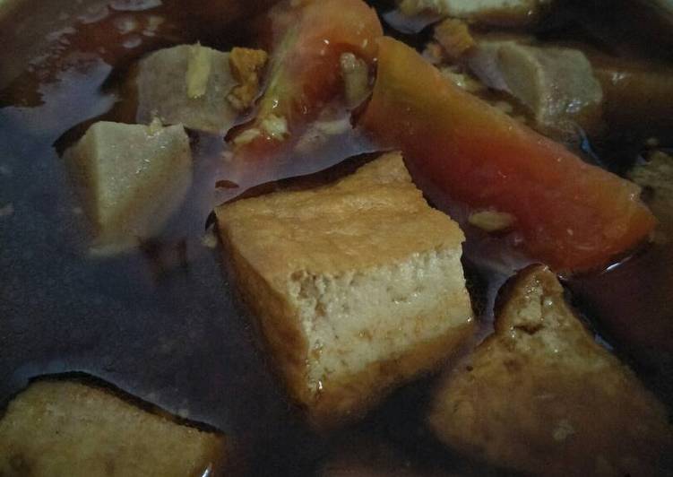 Resep Semur  tahu  kecap oleh Apron Amalia Cookpad